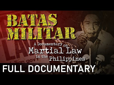 BATAS MILITAR (1997) A Documentary on Martial Law in the Philippines #MartialLaw #EDSA39
