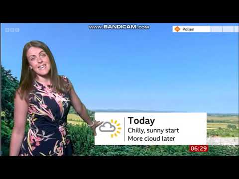(HD) Alex Osbourne BBC ONE Points West weather April 25th 2023 - 60 fps