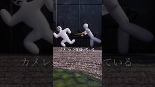 カメレオンを追っているフリで隠れる作戦  #めっちゃカメレオン