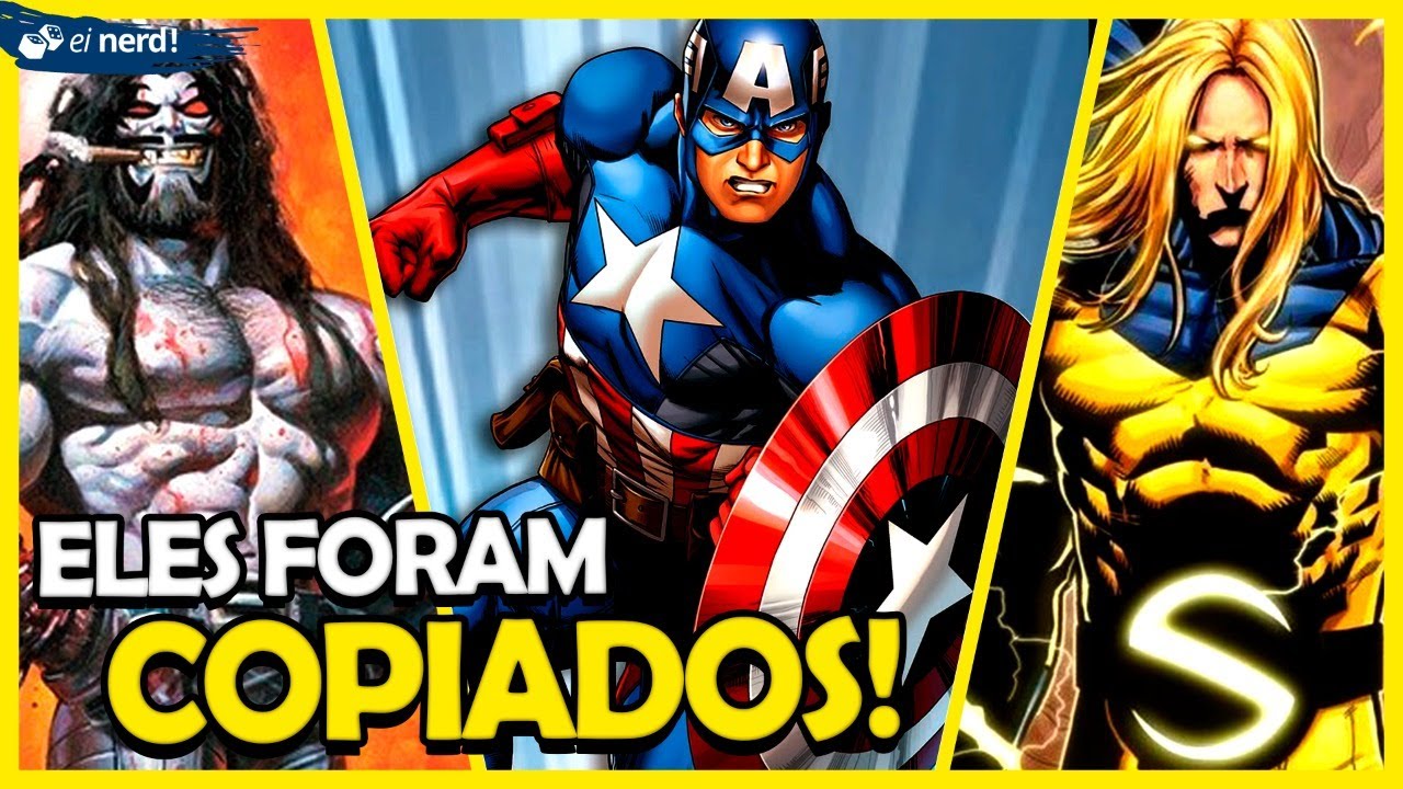 HERÓIS QUE MARVEL E DC ROUBARAM UMA DA OUTRA