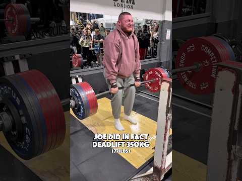 350KG DEADLIFT⁉️⁉️ (771Lbs)
