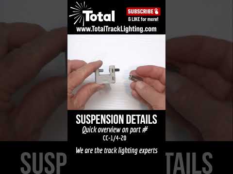 CC-1/4-20 Suspension System Ceiling Coupler Overview