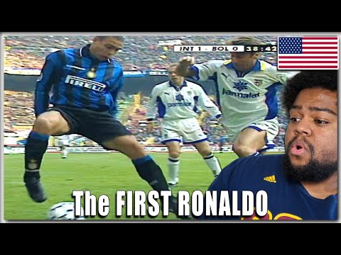 American REACTS to Young Ronaldo R9's Magic For The FIRST TIME!