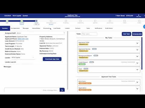 Notes, Messages & Documents Lending Automator tutorial video thumbnail