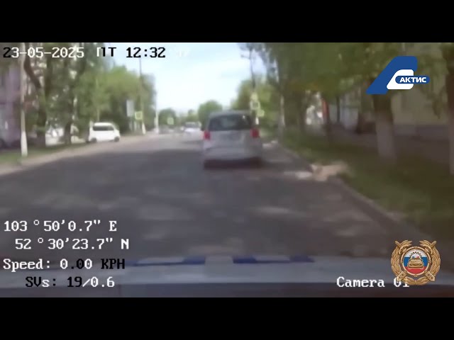 В Ангарске женщина поблагодарила инспекторов Госавтоинспекции