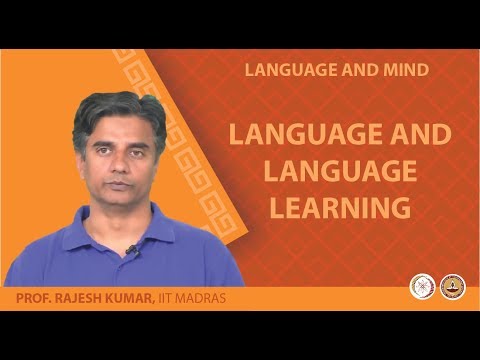 Language and language learning