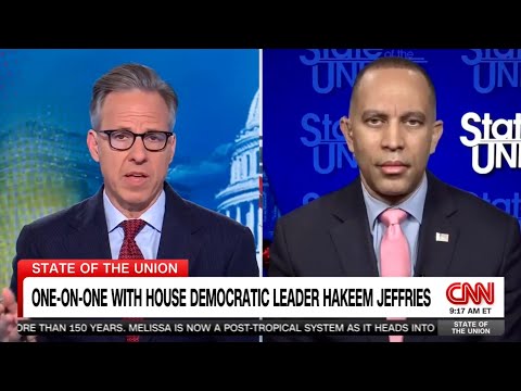 Leader Jeffries on CNN's State of the Union with Jake Tapper