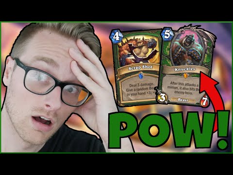 POW! KNUCKLES OTK Hunter is BACK (and Better Than EVER?) | Ashes of Outland | Wild Hearthstone