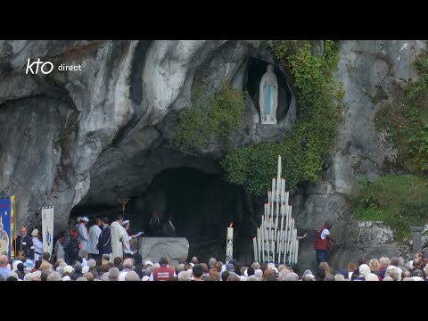 Chapelet du 6 octobre 2022 à Lourdes