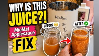 MioMat Applesauce Turned Into JUICE?! Just Drain the Water