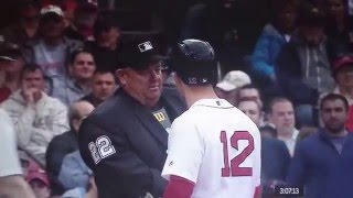 Brock Holt Ejected by West the Buffoon