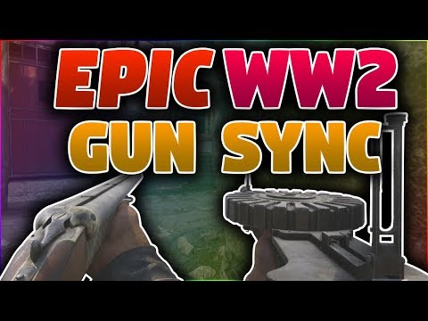 FIRST EVER GUN SYNC ON COD WW2!! (My Best one ever) | CoD WW2 Gun Sync to LFZ - Echoes