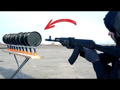 How many PUBG Cast Iron skillets does it take to stop a bullet AK Kalashnikov?