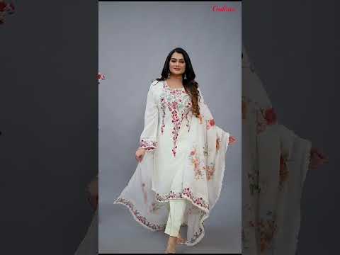Gulnaz Gs-06 Pure Heavy Georgette Wholesale Pakistani Readymade Salwar Suit Catalog – product video thumbnail