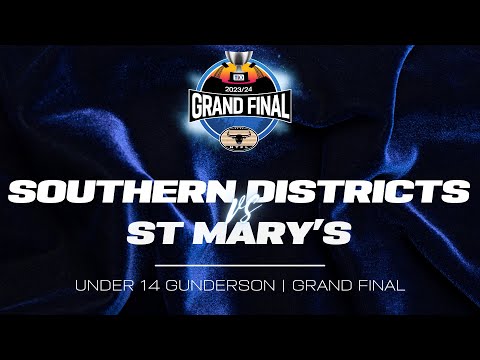Southern Districts Red vs St Mary's Green: 2023/24 TIO NTFL Under 14's Gundersen - Grand Final