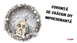 DIY Coroniță de Crăciun Uimitoare - Tutorial Pas cu Pas 