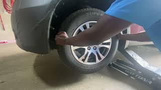 How to test for bad lower control arm Honda Odyssey