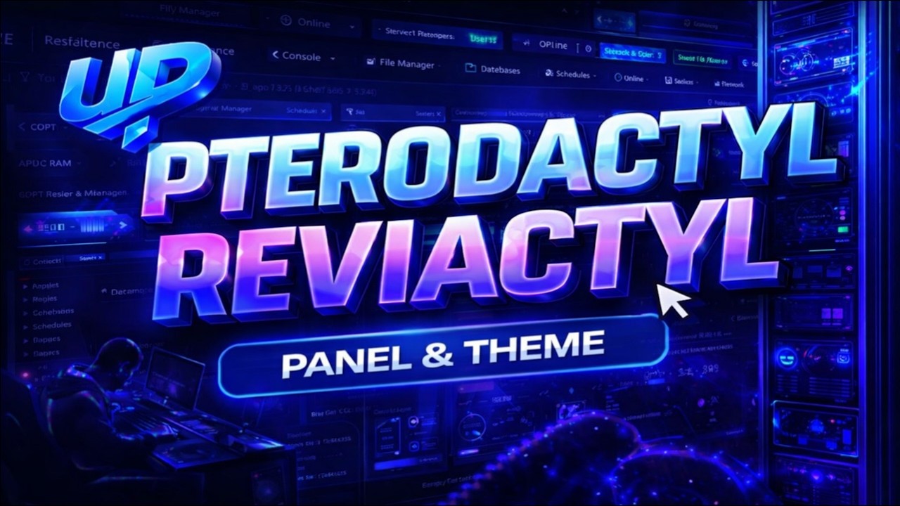 How to install Pterodactyl & Theme Reviactyl & Fix Some Begus