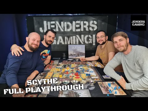 Scythe, board game, full playthrough