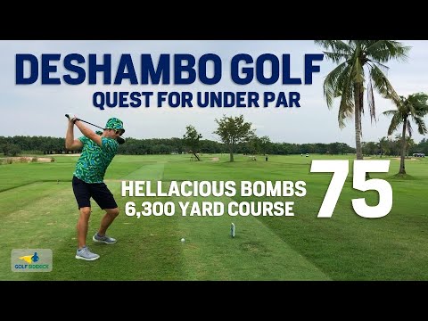 Driver On Every Tee - Smashing 75  Experiment - How to Break 70 Soon?
