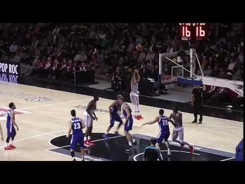 Strasbourg Ig vs Cibona Zagreb Part 20 A.Slaughter 3pts 2016/2017 Champions League