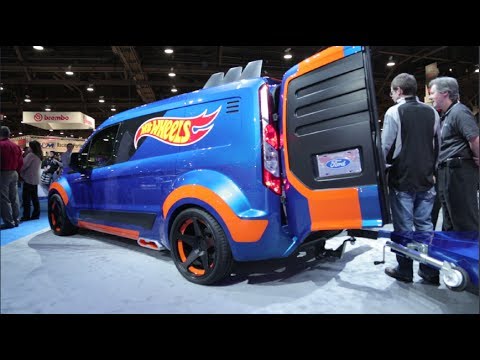 Ford Transit Connect Hot Wheels Concept - 2013 SEMA Show