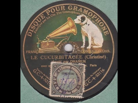 Dranem   " Le cucurbitacée  "  1905