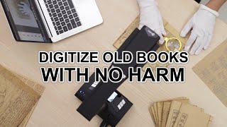 Digitize Your Collection Of Old Books With No Harm