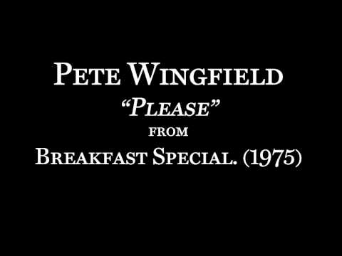 Pete Wingfield - Please