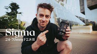 SIGMA 24-70mm F2.8 II - Hands On Review - POV Street Photography