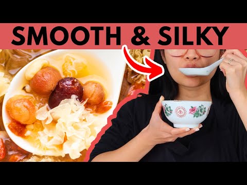 Mum's Snow Fungus Dessert Soup Will NOURISH Your Skin! (雪耳糖水)