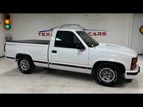 1989 Chevrolet C1500 Sport, OBS, 5.0/5 speed, low miles, BYP rpo, SOLD