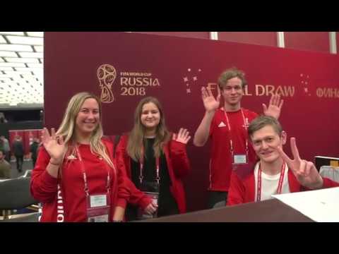 Dreimal soviel Freiwillige bei der WM 2018 im Einsatz