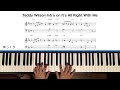 Vol.475 【 Teddy Wilson intro on It's All Right With Me 】