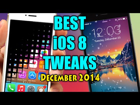 BEST iOS 8 Jailbreak Cydia Tweaks - December 2014
