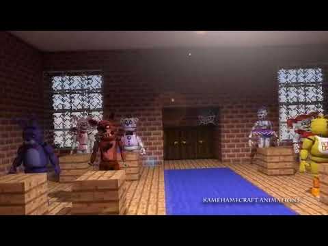 Funtime Freddy botell flip and foxy's fall