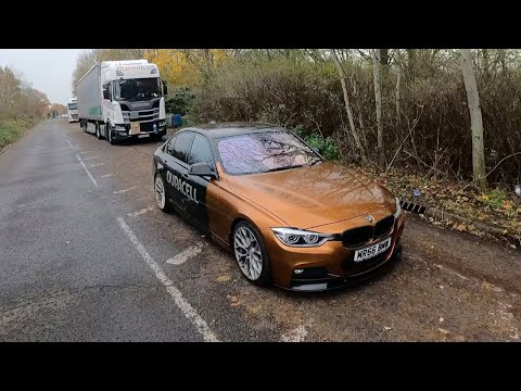 POV DRIVE IN THIS STAGE 2 BMW 330e!! IS IT ACTUALLY FAST?!