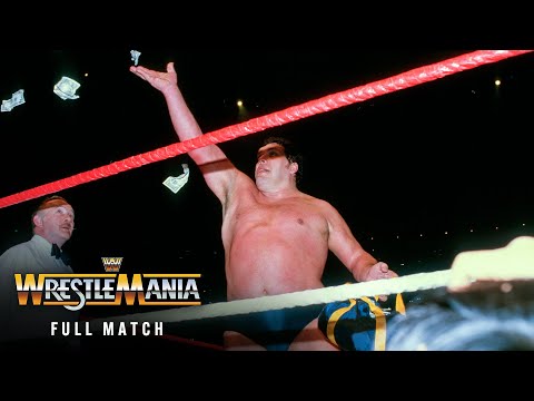 FULL MATCH: Andre the Giant vs. Big John Studd – Body Slam Challenge: WrestleMania I