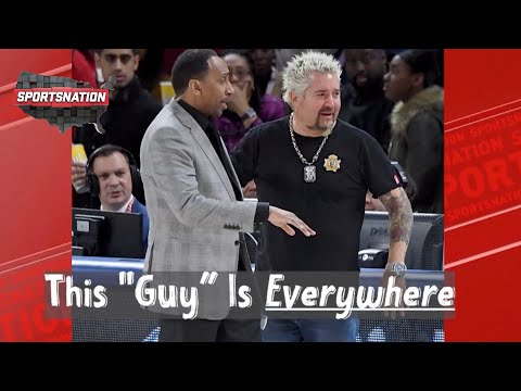  (Guy Fieri on his memorable sports moments with Stephen A., Steph Curry & Tom Brady | SportsNation)