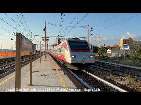 ES* FA 8867 TI FRECCIARGENTO Roma Termini - Reggio di Calabria C.le