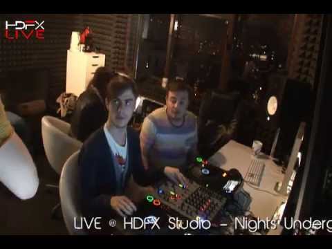 Dubsons @ Nights Underground #020 @ Studio HDFX - 04.04.2013