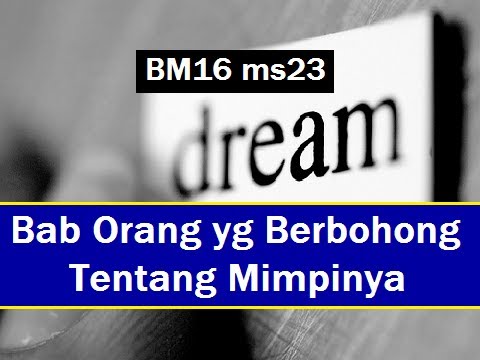 2014/01/07 Ustaz Shamsuri 800 - Bab Orang Yang Berbohong tentang Mimpinya - BM16 ms23
