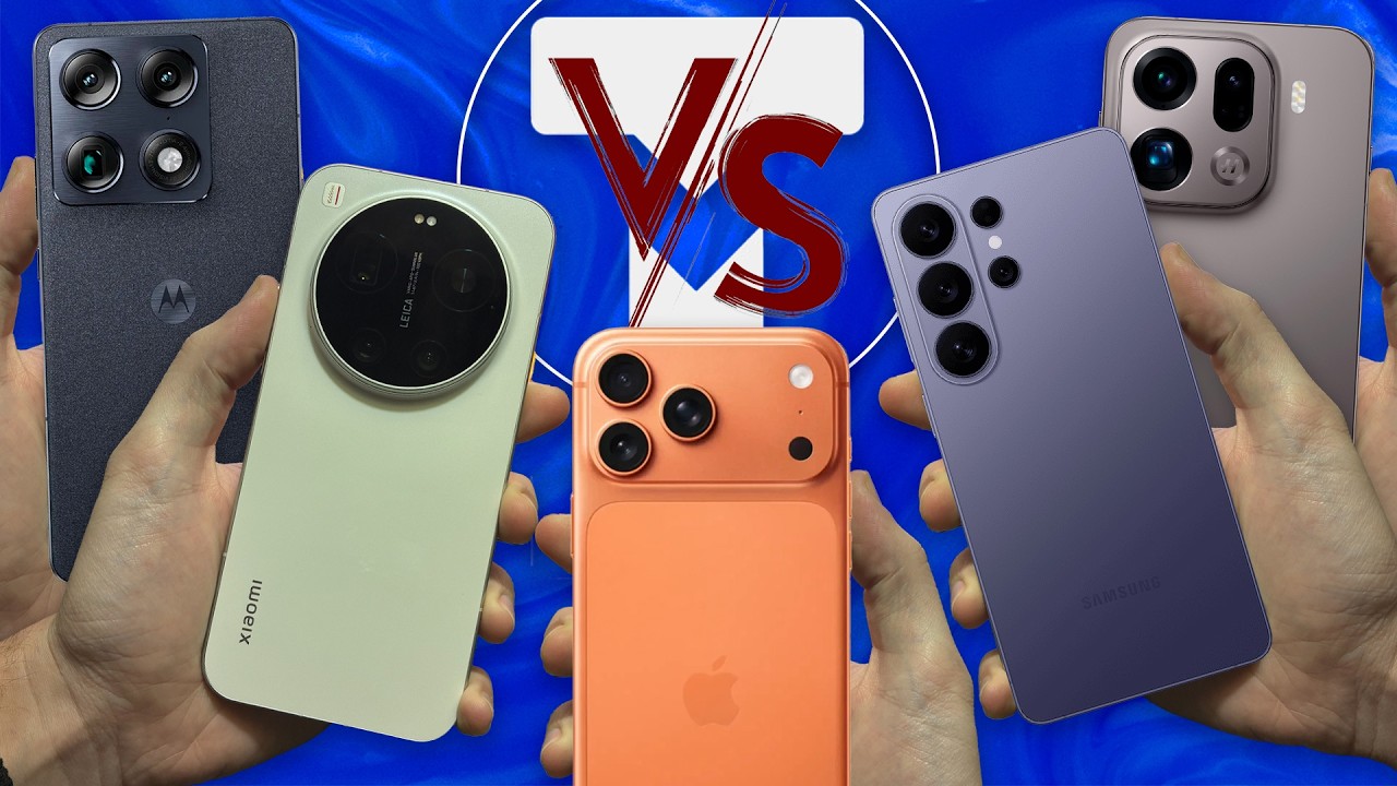 TESTE CEGO de câmeras! Qual smartphone top de linha é o melhor?