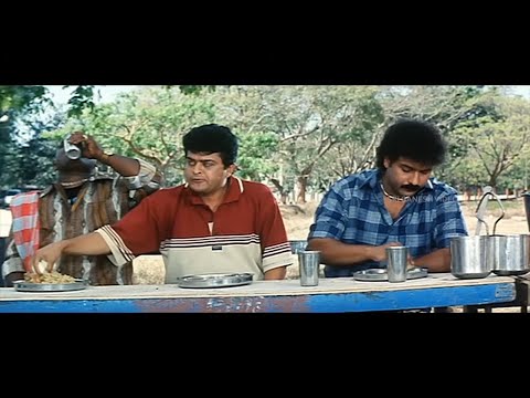 Mandya Ramesh Steals Food In Street Hotel | Ultimate Comedy Scene | Kanasugara Kannada Movie Part 01