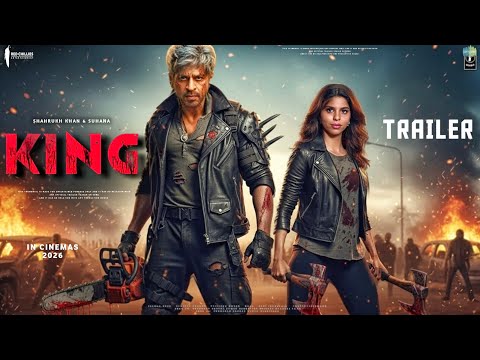 KING - Official Trailer | Shah Rukh Khan | Suhana Khan | Concept Trailer | King Movie Teaser