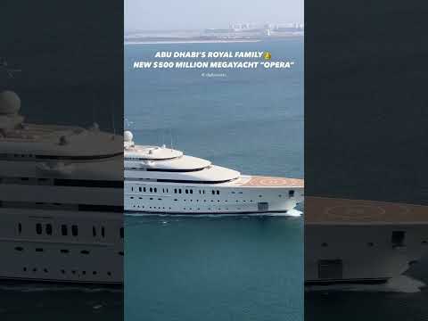 $500 MILLION USD NEW ROYAL MEGA YACHT “OPERA” 🛥️ #Superyacht #Megayacht #yacht #operayacht #dubai