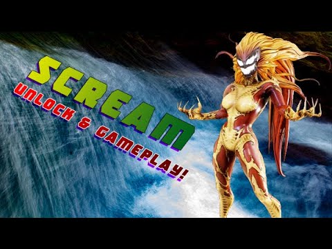 Scream - Unlock & Gameplay! - MARVEL Strike Force - MSF