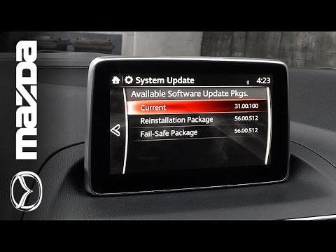How to update your Mazda 3 MZD Connect Firmware