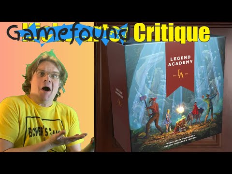 Legend Academy - Gamefound Critique