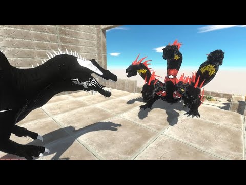 [ATTENTION] NEW SpiderBatAmerica Super Hydra Death Run - Animal Revolt Battle Simulator